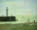 オンフルール桟橋の端 1886